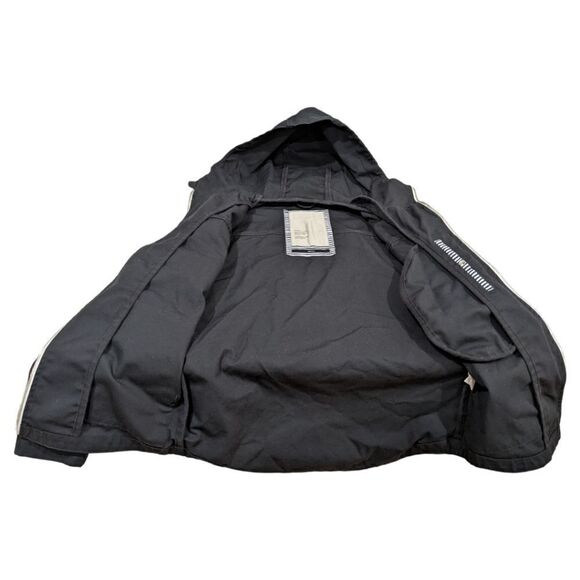 RVLT Revolution Men's Black Hooded Summer Jacket Size S - Picture 11 of 15